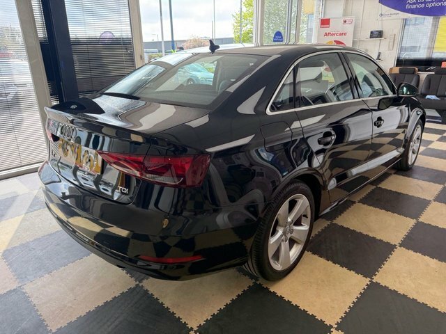 Audi A3 Tdi Sport Saloon WP65FXY Black #5