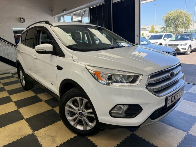 Ford Kuga Tdci Titanium Suv CX17XBY White #3
