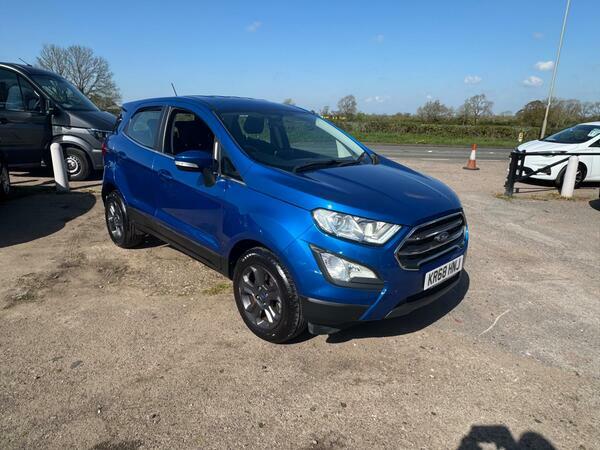 Ford Ecosport 1.0T Ecoboost Zetec Euro 6 Ss Blue