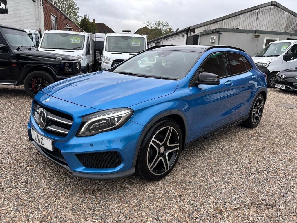 Mercedes-Benz GLA Class 2.0 Amg Line 7G-dct 4Matic Euro 6 Ss SA59NEL Blue #3