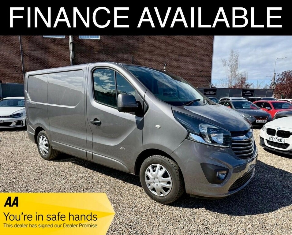 Vauxhall Vivaro 1.6 Cdti 2700 Biturbo Ecoflex Sportive L1 H1 Euro Grey