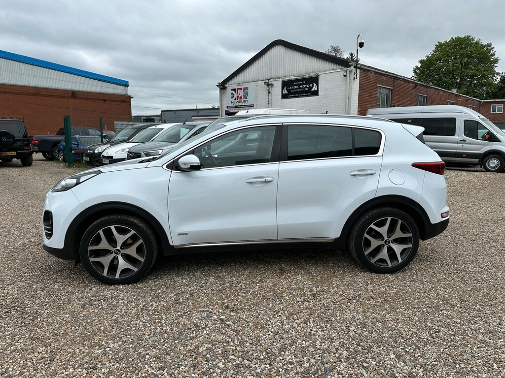 Kia Sportage 1.6 T-gdi Gt-line Awd Euro 6 MF16YHZ White #4
