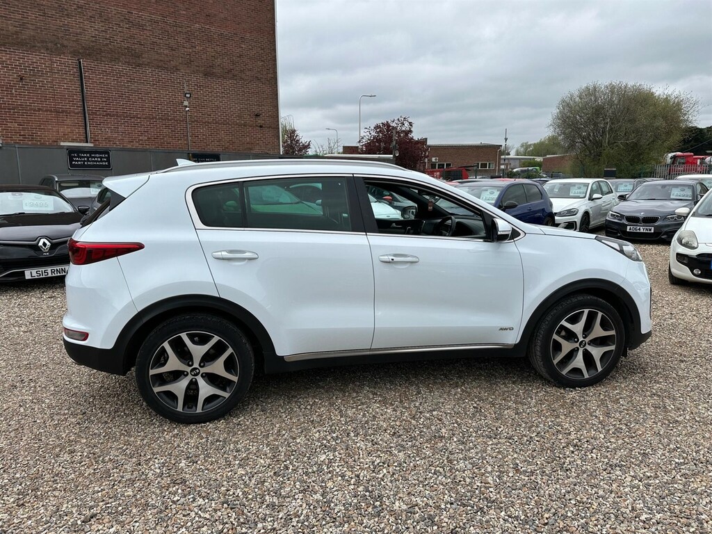 Kia Sportage 1.6 T-gdi Gt-line Awd Euro 6 MF16YHZ White #6