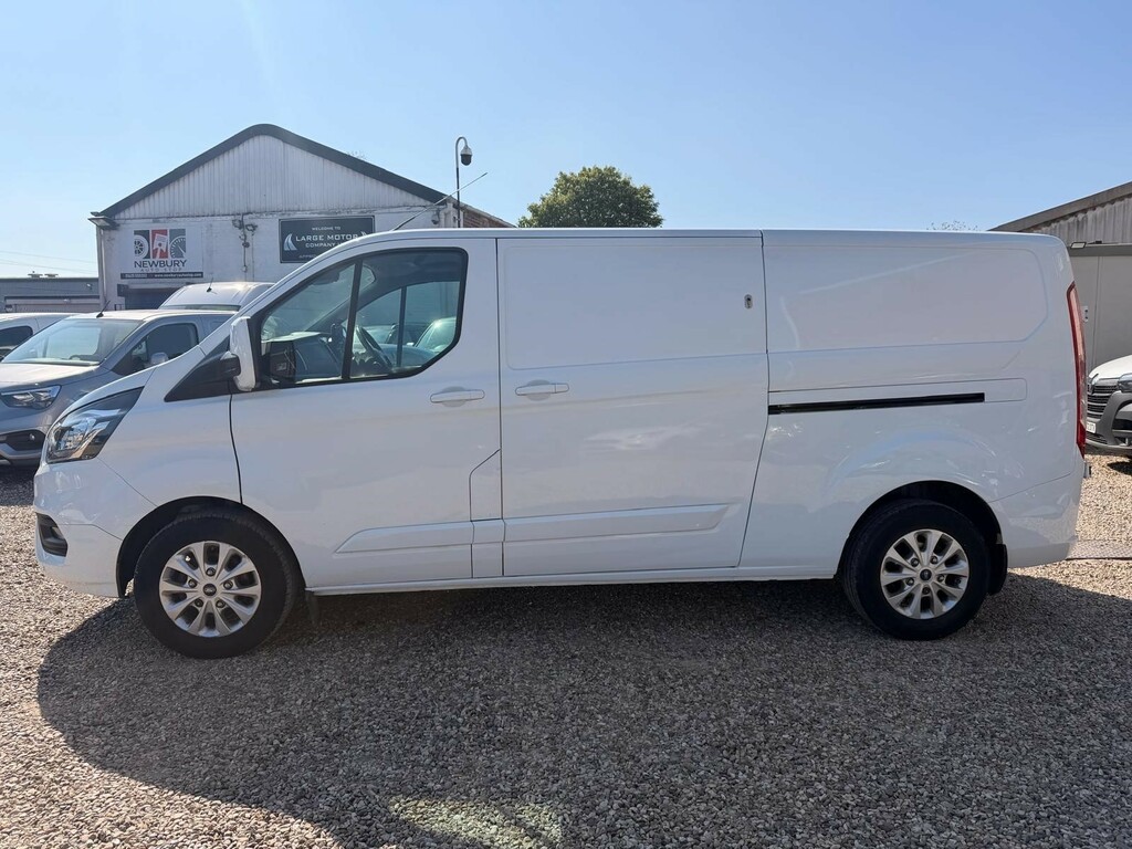 Ford Transit Custom 2.0 300 Ecoblue Limited L2 H1 Euro 6 Ss HJ69AEC White #4