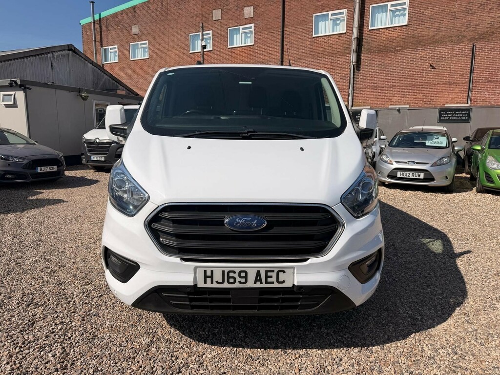 Ford Transit Custom 2.0 300 Ecoblue Limited L2 H1 Euro 6 Ss HJ69AEC White #2