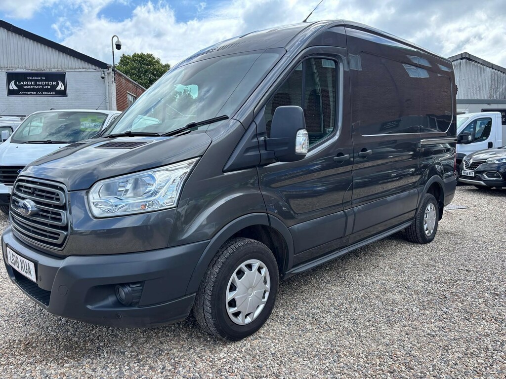 Ford Transit Custom 2.0 290 Ecoblue Fwd L2 H2 Euro 6 LS18XUA Grey #2
