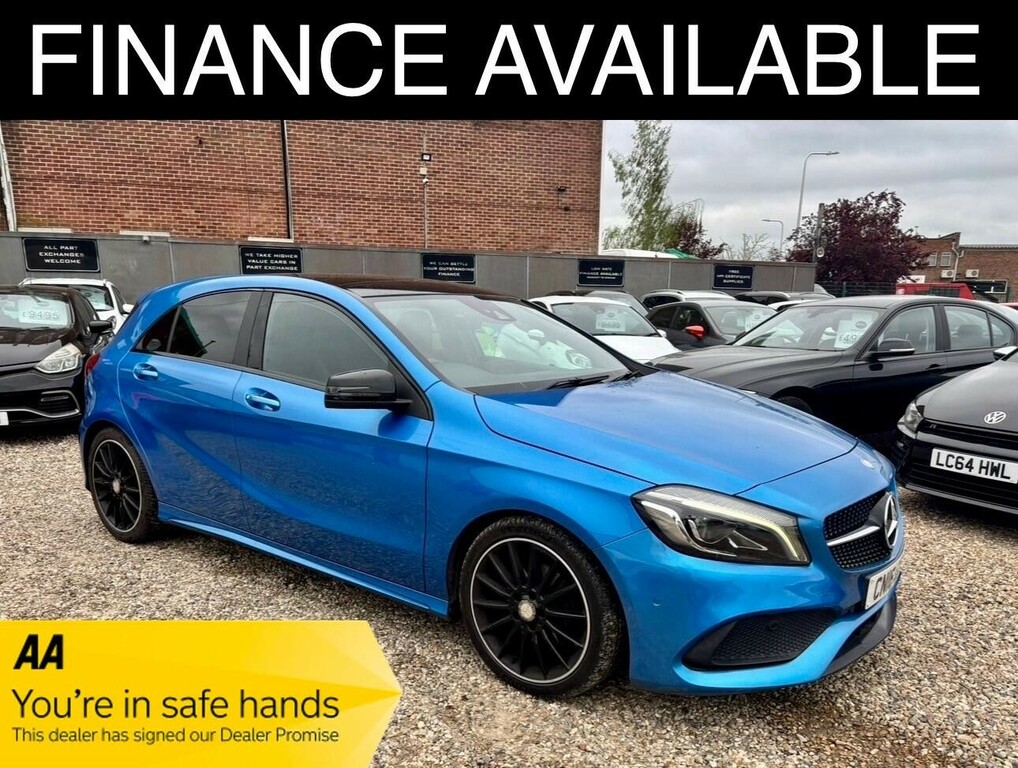 Mercedes-Benz A Class 2.1 D Amg Line Premium Plus 7G-dct Euro 6 Ss Blue