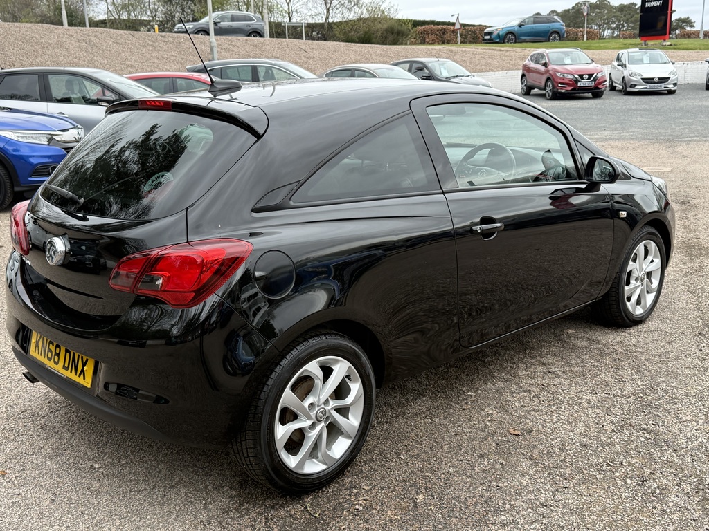 Vauxhall Corsa 1.4 75 Sport Ac KN68DNX Black #3