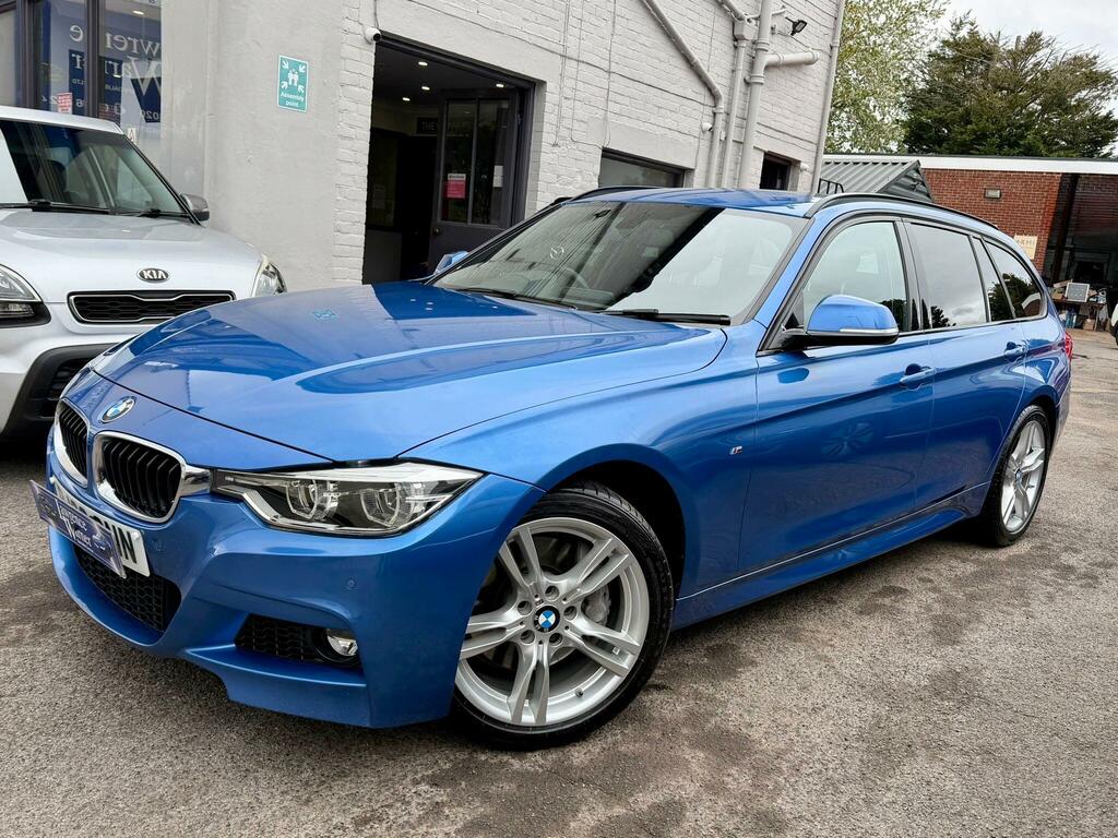 BMW 3 Series 3.0 335D M Sport Touring Xdrive Euro 6 Ss RJ66SNN Blue #3
