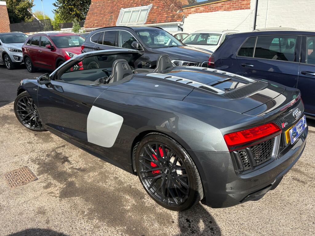 Audi R8 5.2 Fsi V10 Spyder S Tronic Quattro Euro 6 Ss 2 XK14RSX Grey #5