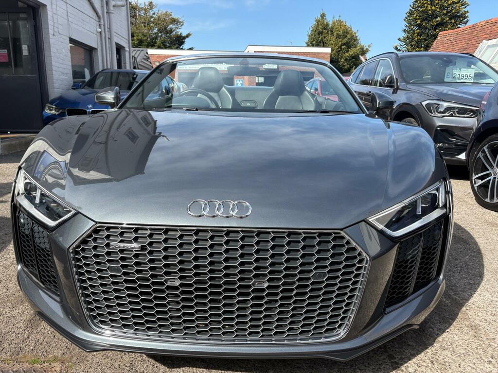 Audi R8 5.2 Fsi V10 Spyder S Tronic Quattro Euro 6 Ss 2 XK14RSX Grey #3