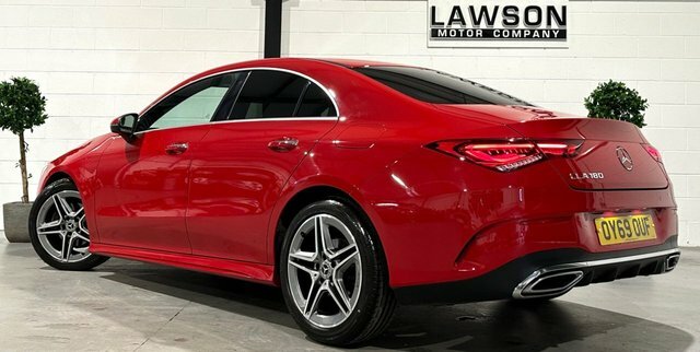 Mercedes-Benz CLA Class 1.3 Cla180 Amg Line Premium Coupe 7G- Red #4