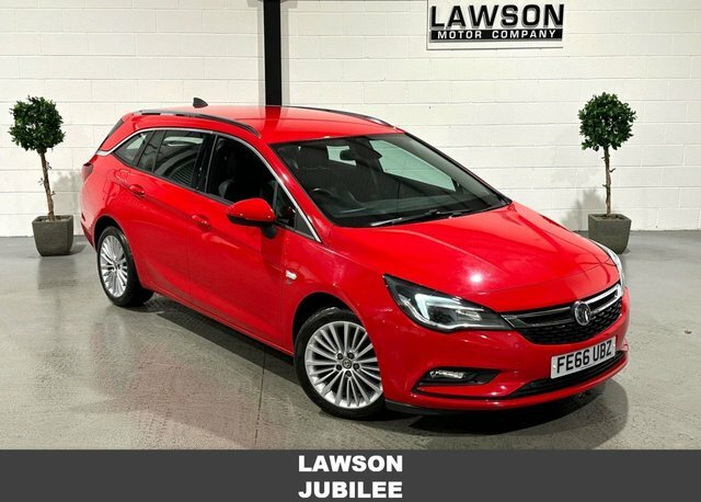 Vauxhall Astra 1.4I Turbo Elite Nav Sports Tourer Manu Red