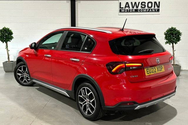 Fiat Tipo 1.0 Red Hatchback Euro 6 S S EU22XOP Red #4