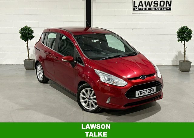 Ford B-Max 1.0T Ecoboost Titanium Navigator Mpv Ma Red