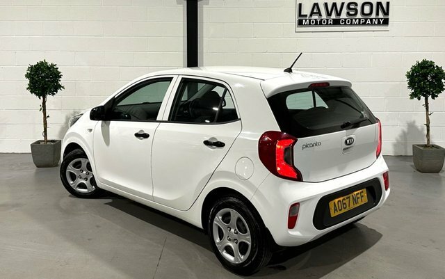 Kia Picanto 1.0 1 Hatchback Euro 6 66 Bhp White #3