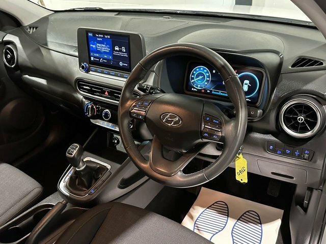 Hyundai Kona 1.0 T-gdi Mhev Se Connect Suv Hybrid Ma White #2