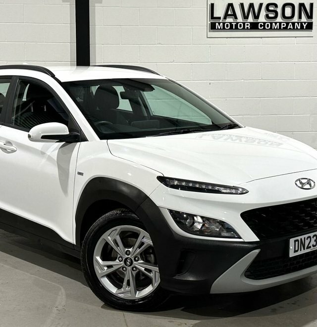 Hyundai Kona 1.0 T-gdi Mhev Se Connect Suv Hybrid Ma White #5