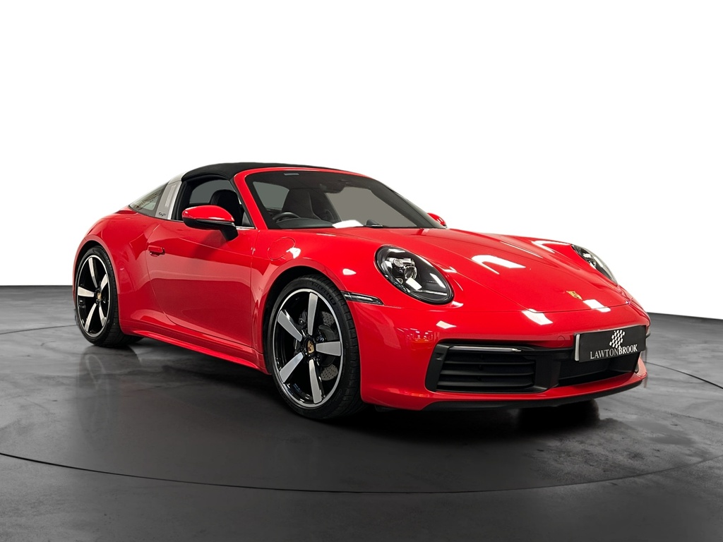 Porsche 911 3.0T 992 4 Targa 4Wd Euro 6 S S Red
