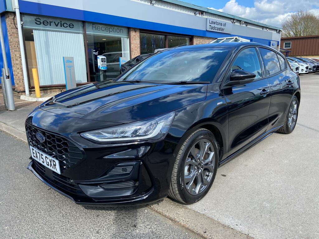Ford Focus 1.0 Mhev St-line Mild Hybrid Great Spec EA75GXR Black #3