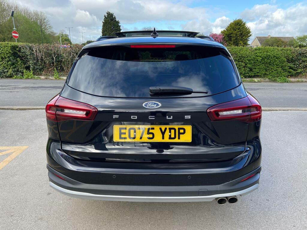 Ford Focus 1.0 Mhev Active X 155Ps Mild Hybrid Estate Me EO75YDP Black #5