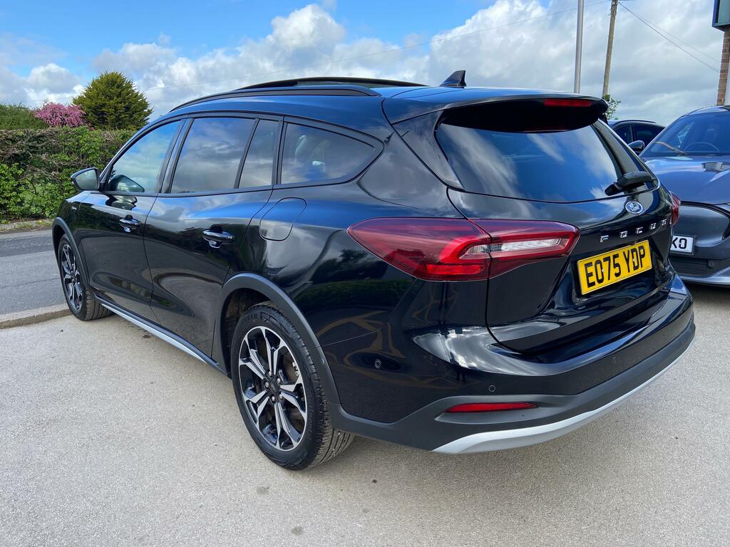 Ford Focus 1.0 Mhev Active X 155Ps Mild Hybrid Estate Me EO75YDP Black #4