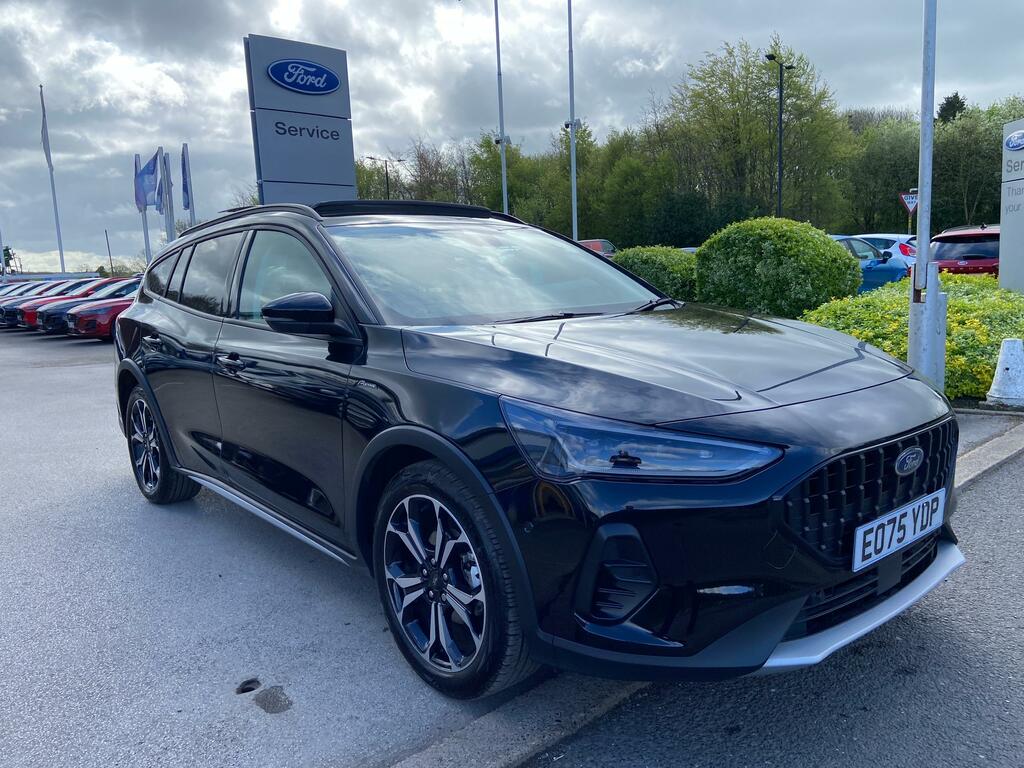 Ford Focus 1.0 Mhev Active X 155Ps Mild Hybrid Estate Me Black