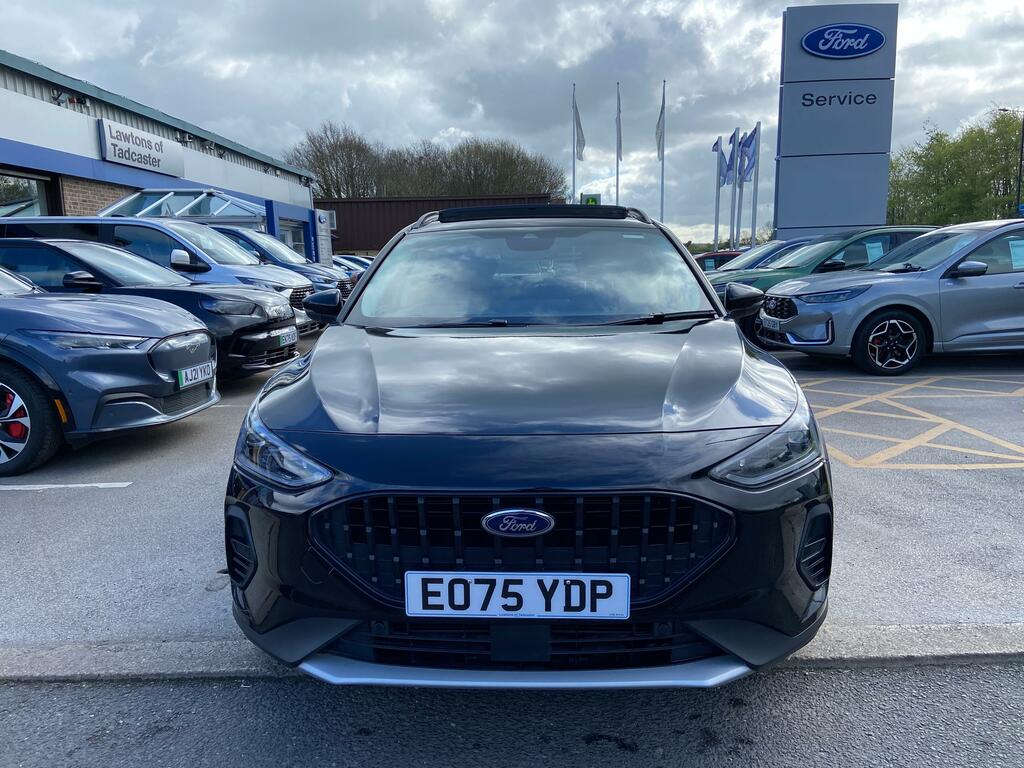 Ford Focus 1.0 Mhev Active X 155Ps Mild Hybrid Estate Me EO75YDP Black #2