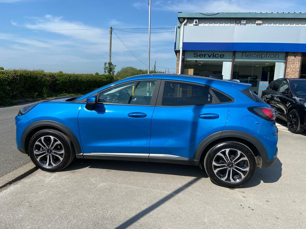 Ford Puma 1.0 Mhev Titanium Mild Hybrid Great Spec EJ25SFX Blue #4