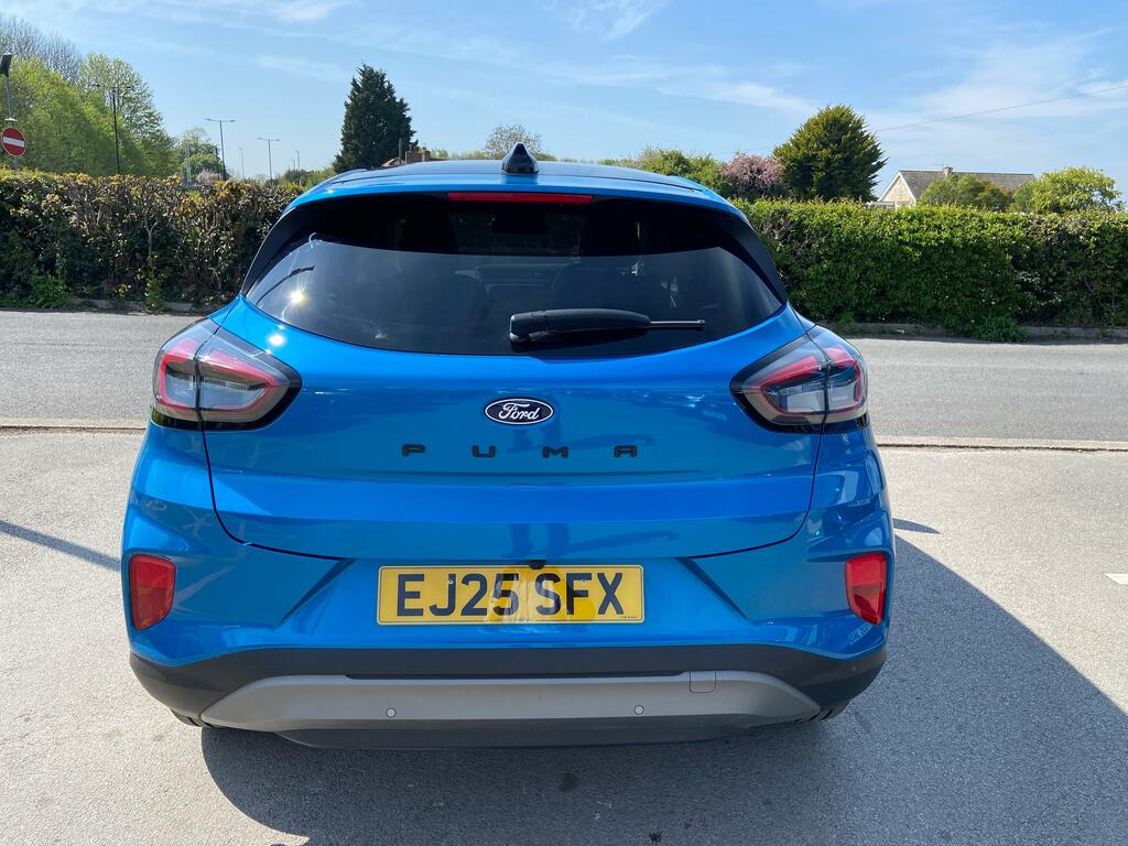 Ford Puma 1.0 Mhev Titanium Mild Hybrid Great Spec EJ25SFX Blue #6