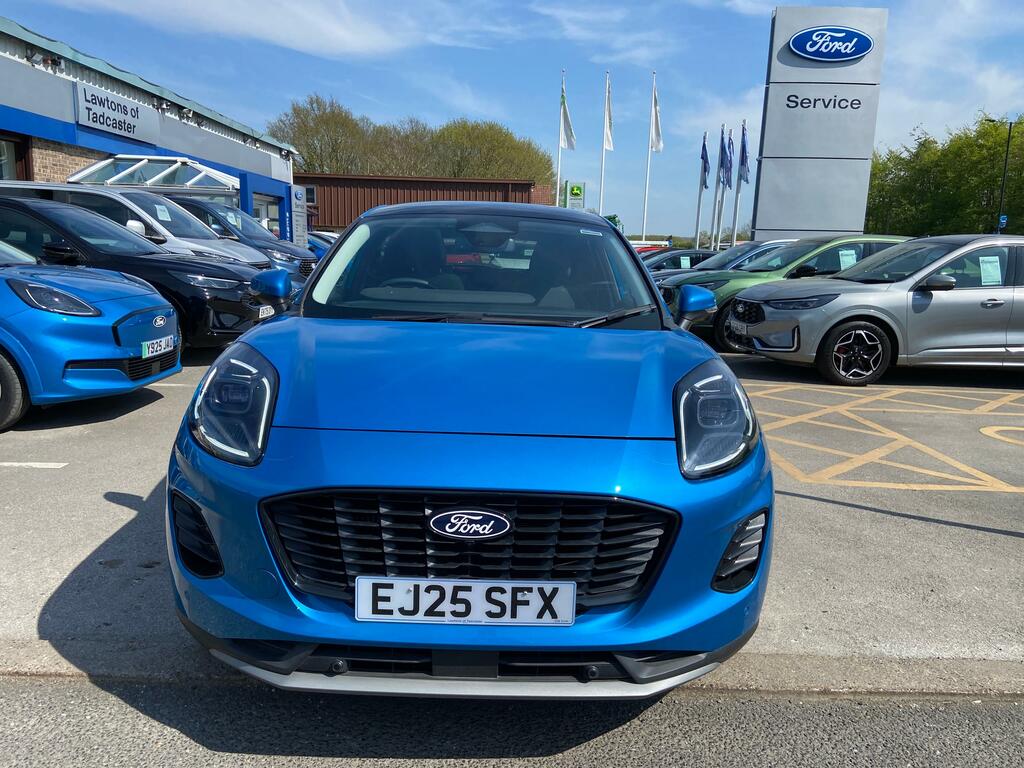 Ford Puma 1.0 Mhev Titanium Mild Hybrid Great Spec EJ25SFX Blue #2