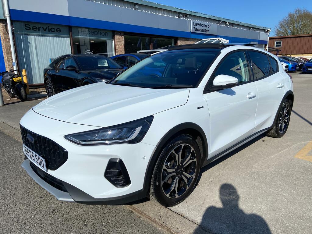 Ford Focus 1.0 Mhev Active X 155Ps Mild Hybrid Mega Spec EF25SDO White #3