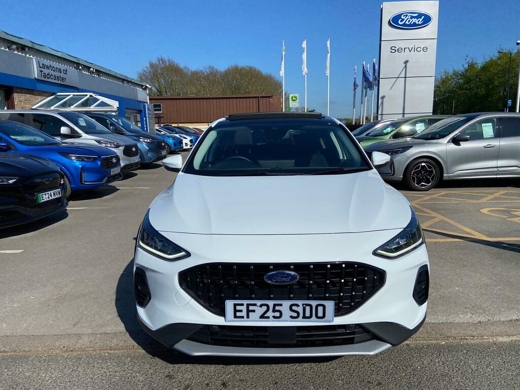 Ford Focus 1.0 Mhev Active X 155Ps Mild Hybrid Mega Spec EF25SDO White #2