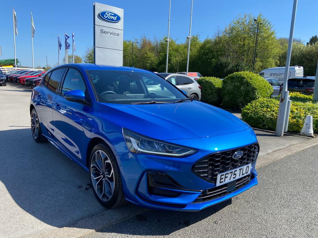 Ford Focus 1.0 Mhev St-line X 155Ps Mild Hybrid Low Mile Blue