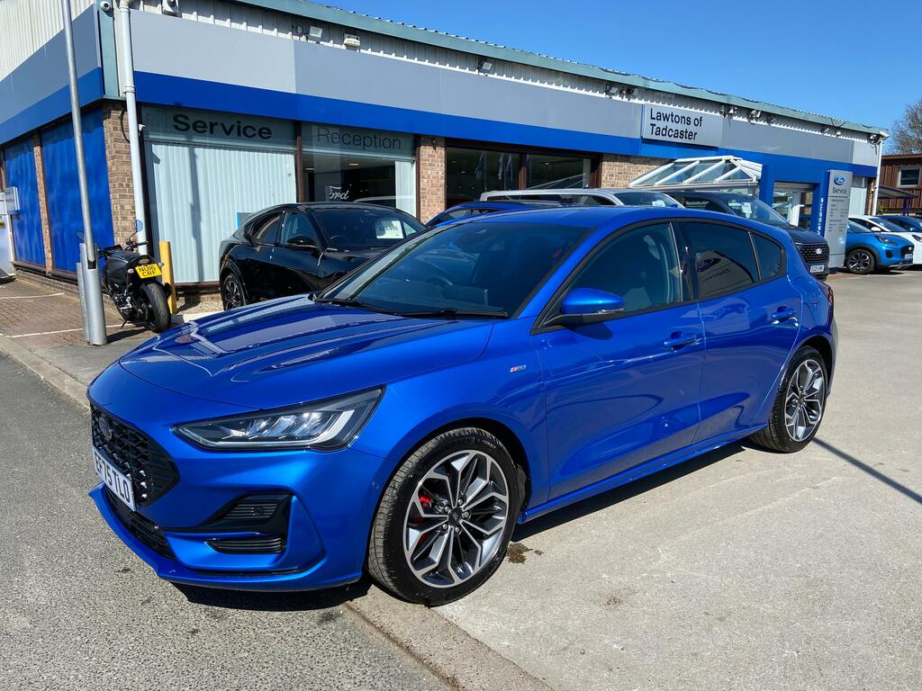 Ford Focus 1.0 Mhev St-line X 155Ps Mild Hybrid Low Mile Blue #3
