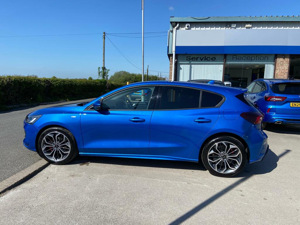 Ford Focus 1.0 Mhev St-line X 155Ps Mild Hybrid Low Mile Blue #4