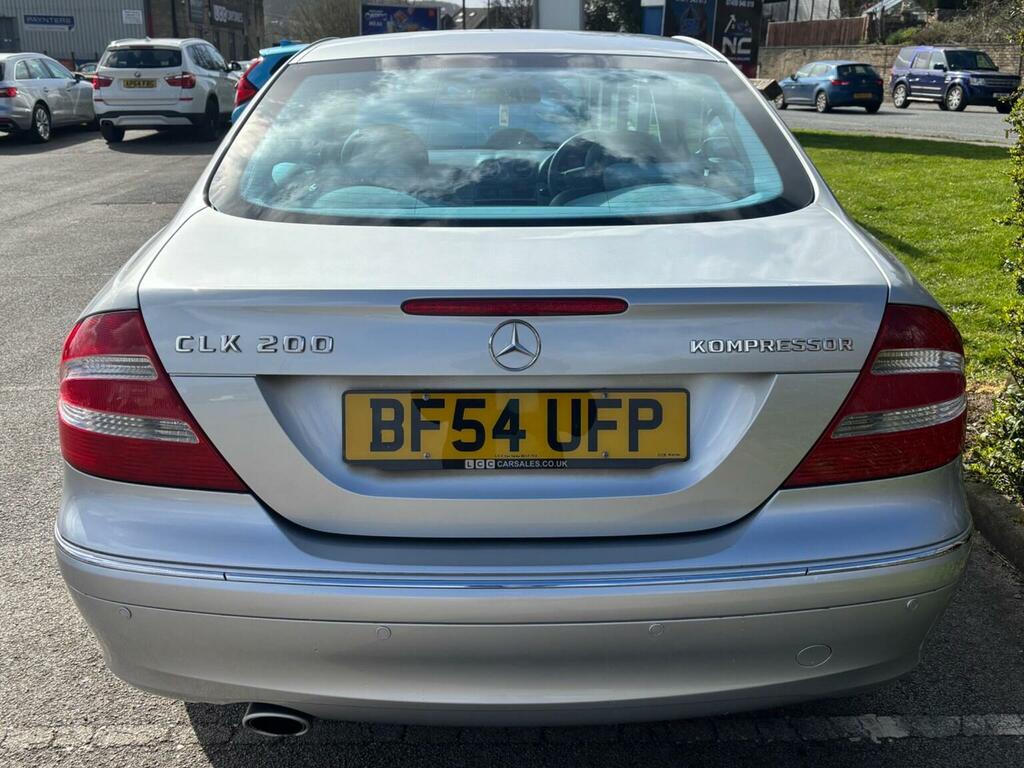 Mercedes-Benz CLK Coupe 1.8 Clk200 Kompressor Avantgarde 20045 Silver #6