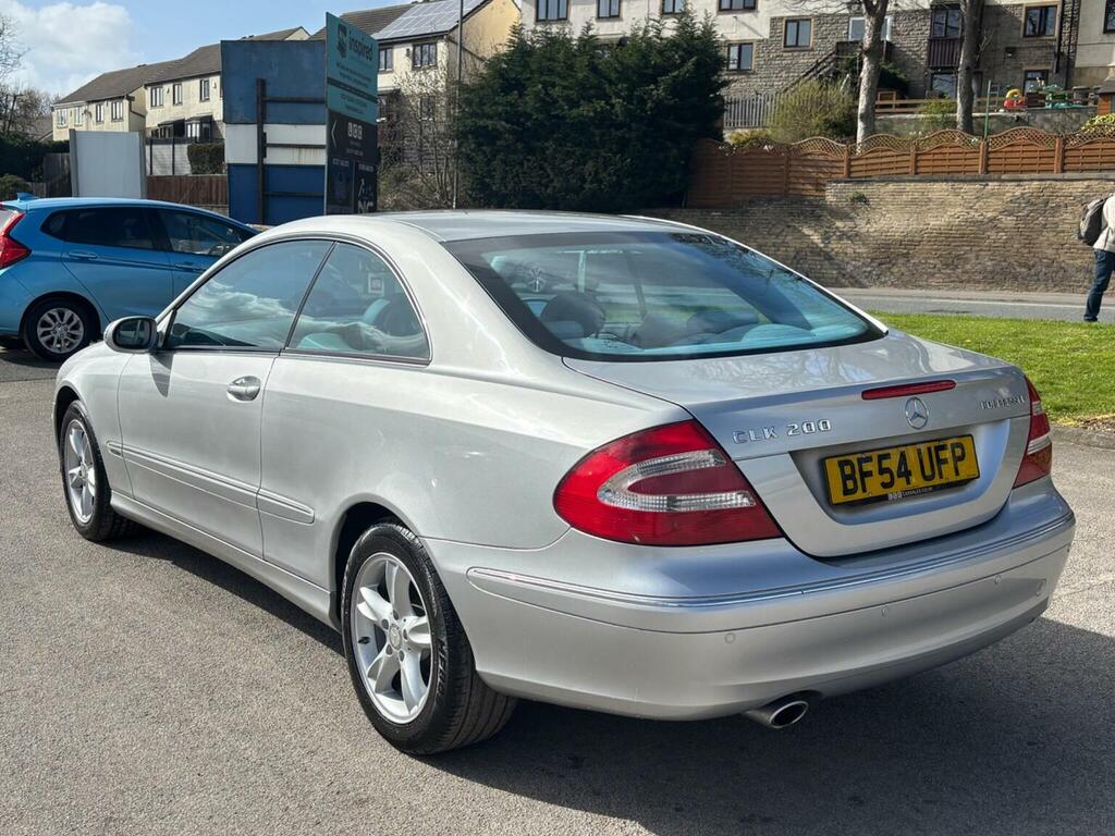 Mercedes-Benz CLK Coupe 1.8 Clk200 Kompressor Avantgarde 20045 Silver #4