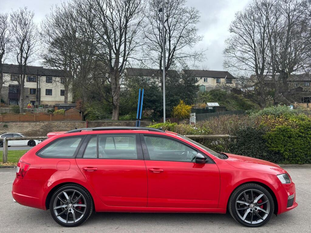 Skoda Octavia Estate 2.0 Tdi Vrs Dsg Euro 6 Ss Snav 20 Red #4