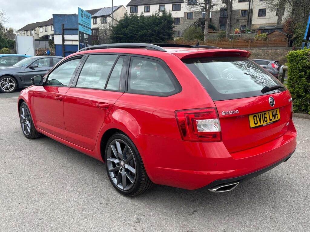 Skoda Octavia Estate 2.0 Tdi Vrs Dsg Euro 6 Ss Snav 20 Red #6