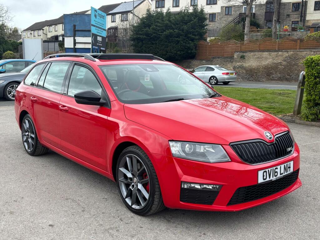Skoda Octavia Estate 2.0 Tdi Vrs Dsg Euro 6 Ss Snav 20 Red #3