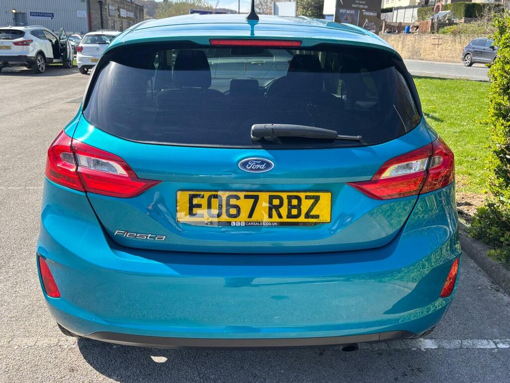 Ford Fiesta Hatchback 1.0T Ecoboost Titanium Euro 6 Ss EO67RBZ Blue #6