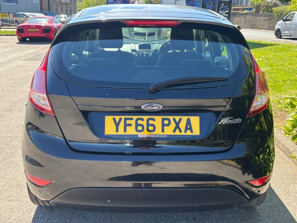 Ford Fiesta Hatchback 1.25 Zetec Euro 6 201666 Black #6