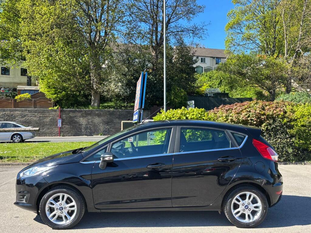 Ford Fiesta Hatchback 1.25 Zetec Euro 6 201666 Black #5