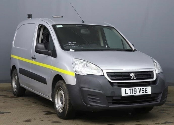 Peugeot Partner Panel Van 1.6 Bluehdi 850 Se Atv 100 2019 Silver