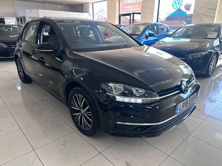 Volkswagen Golf 1.4 Tsi Se Nav Dsg Euro 6 Ss LR18EXO Black #2