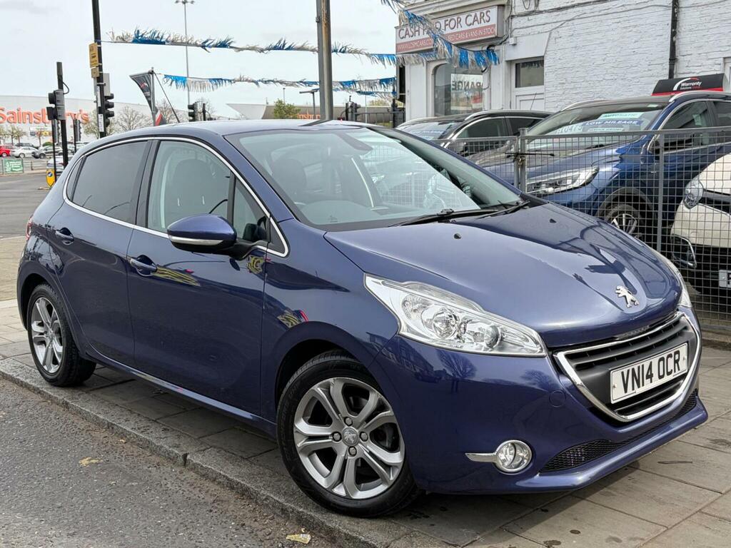 Peugeot 208 Hatchback 1.6 Vti Allure Euro 5 201414 Blue