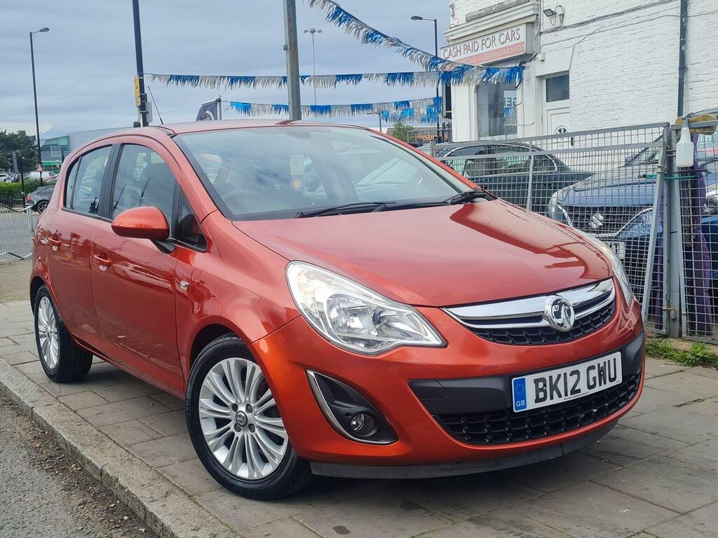 Vauxhall Corsa Hatchback 1.4 16V Se Euro 5 201212 Orange