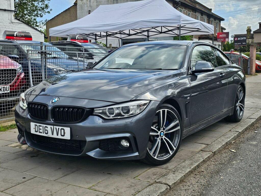 BMW 4 Series Gran Coupe Coupe 3.0 430D M Sport Euro 6 Ss 2016 Grey #4