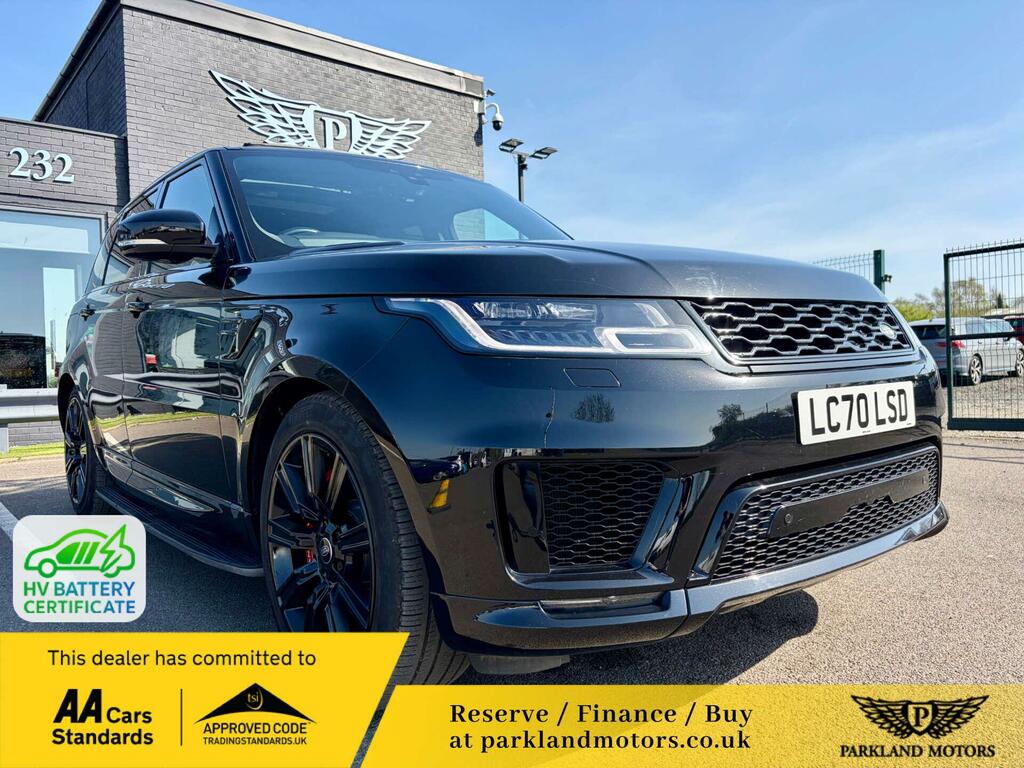 Land Rover Range Rover Sport 2.0 P400e 13.1Kwh Hse Dynamic Black 4Wd Euro Black